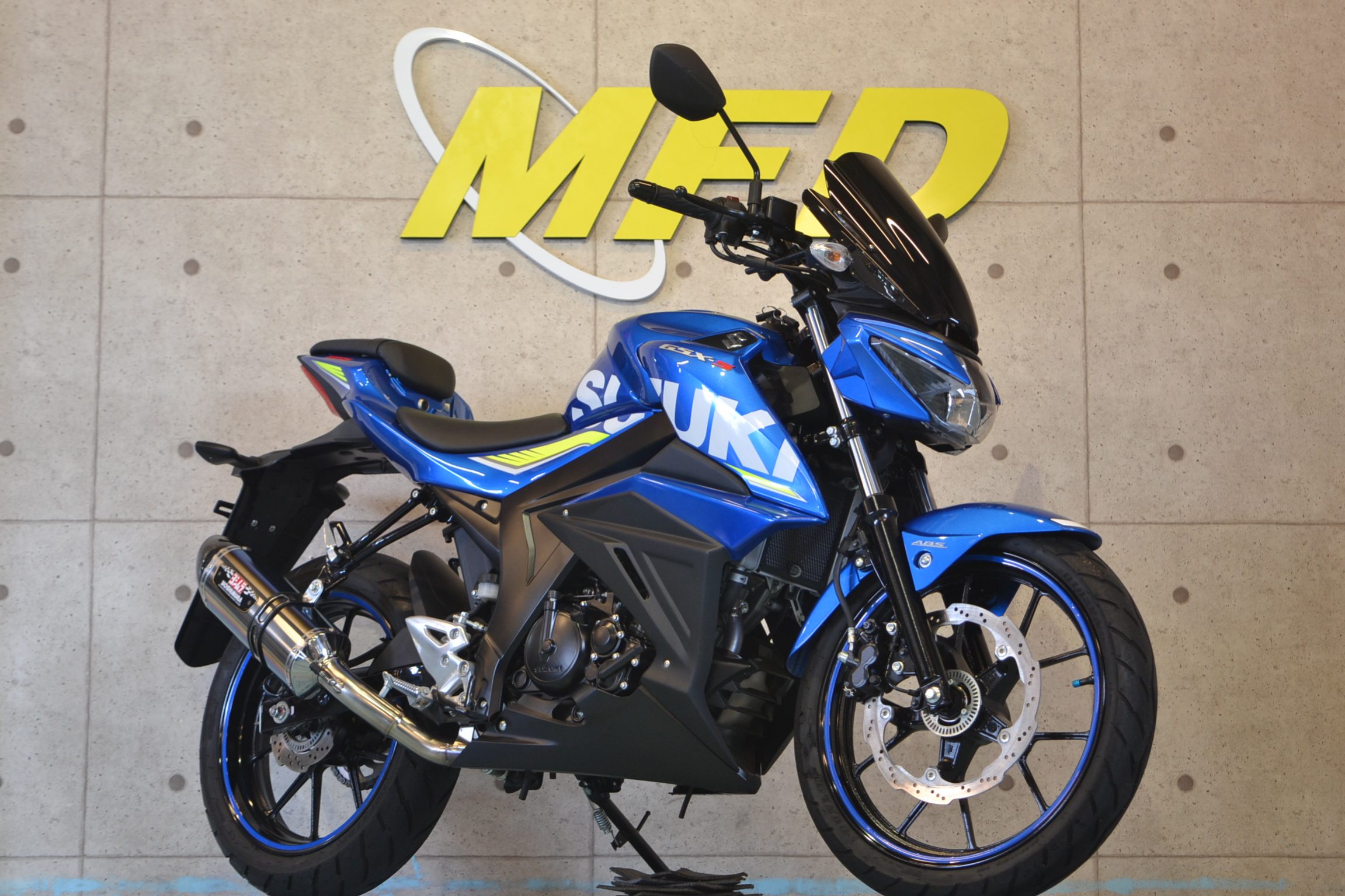 SUZUKI GSX-S125 2,167km ヨシムラ/マフラー スクリーン USB電源 カスタム多数！ サウンドチェック MFD神戸店 中古  新規入荷車両【特選125ccバイク紹介】 - MFDモトフィールドドッカーズ神戸店